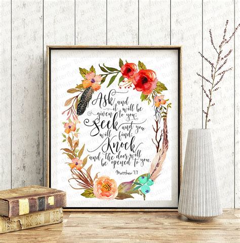 Free Printable Bible Verse Wall Art Hot Sex Picture