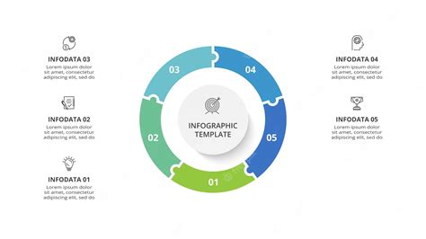 Premium Vector Creative Concept For Infographic With 5 Steps Options Parts Or Processes