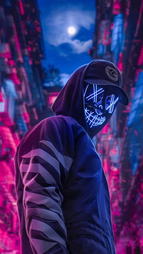 Purge Mask Led 2560x4551 Download Hd Wallpaper Wallpapertip