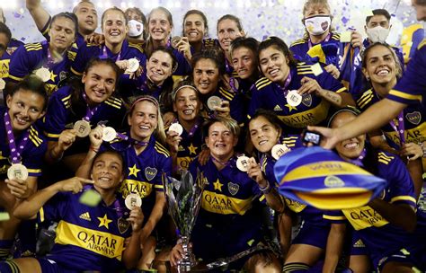 Boca Juniors Primer Campeón Del Futbol Femenino En Argentina Con Un 7