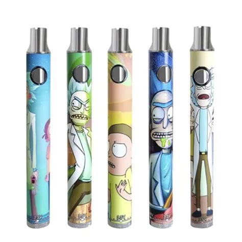 Rick And Morty Vape Pen Battery Charger Kit For Cartridges