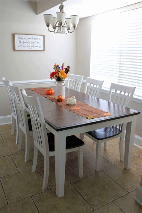 Gorgeous Chalk Paint Dining Table Makeover Diy Kindly Unspoken