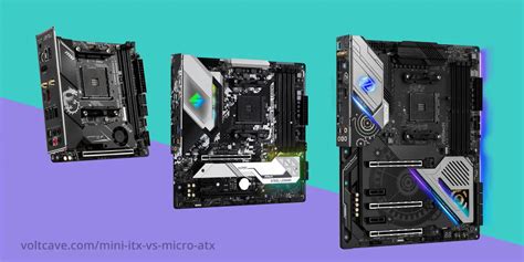 Mini Itx Vs Micro Atx Vs Atx Motherboard Sizes Explained Voltcave