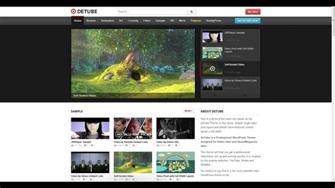 Detube Wordpress Theme Tutorial / Create Youtube-like Site ...