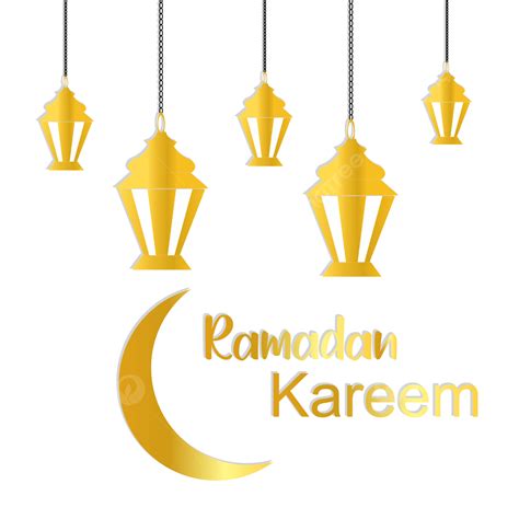 Ramadan Kareem Lantern Vector Hd Png Images Gold Islamic Ramadan