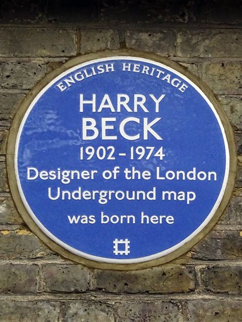 Harry Beck 1902 1974 Designer Of The London Underground Ma Flickr