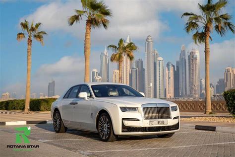 Rent Rolls Royce Ghost 2022 In Dubai Rotana Star