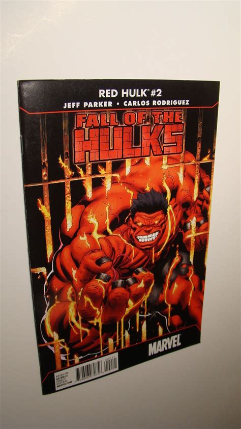 Red Hulk 2 Vf Nm 9 0 Fall Of Hulks World War Hulks Comic Books Modern Age Marvel Red