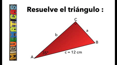 Trigonometría Resuelve El Triángulo Conociendo Dos ángulos Y Un Lado