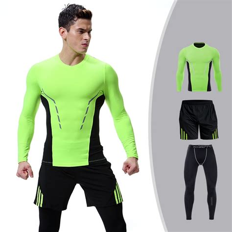 Workout And Training Clothes Mens Gym Clothes Suits Ropa
