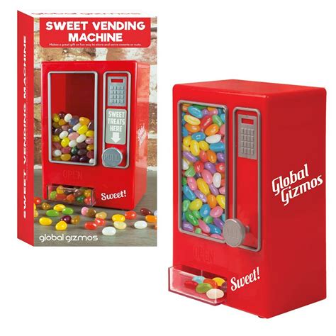 Retro Mini Sweet Vending Machine Childrens Jelly Bean Candy Dispenser