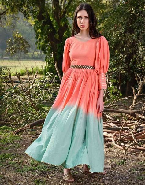 Ombre Maxi Online Wedding Dress Indian Wedding Outfits Traditional