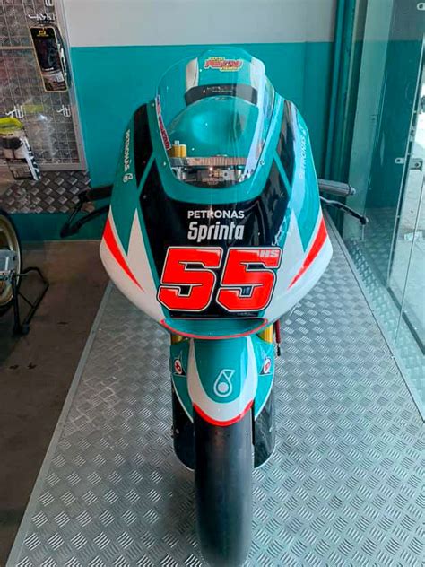 Hafizh syahrin revealed that he will not have a salary while racing in moto2 in 2020. FOR SALE: Hafizh Syahrin Moto2 bike! RM120,000 - BikesRepublic