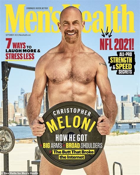 Christopher Meloni 60 Goes NAKED For Men S Health And Addresses