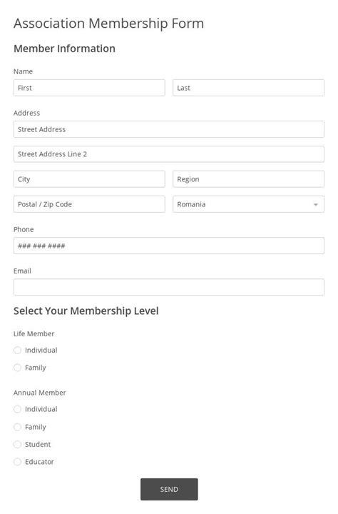 Registration Forms Online And Free Templates 123 Form Builder