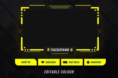 Twitch Facecam Overlay V5 By Micromove On Envato Elements Overlays