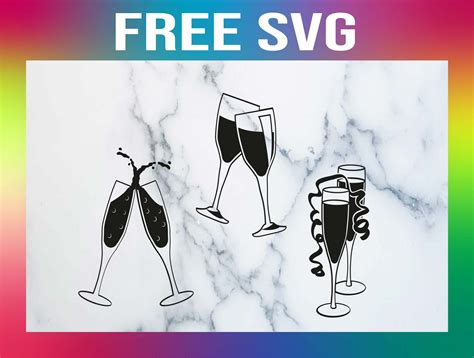 Free Champagne Glass Svg