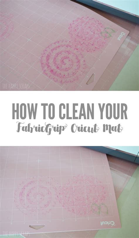 I create loads of sewing tutorials and projects each year and share them right here on the blog. How to Clean Your FabricGrip Cricut Mat - The Happy Scraps