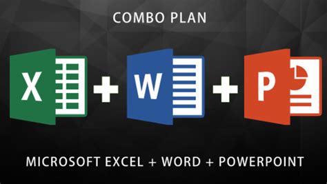 Ms Excel Ms Word Ms Powerpoint Expert Combo Plan