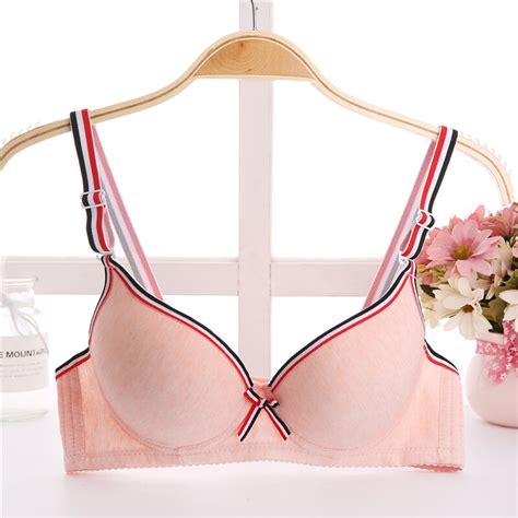 Comfort Soft Seamless Cotton Bras Push Up Underwire Lingerie For Women