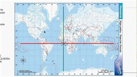 Half of a longitudinal circle is known as a meridian. Coordenadas Geográficas - Latitud y Longitud - YouTube