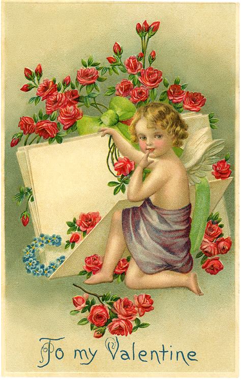 12 valentine cherub images the graphics fairy