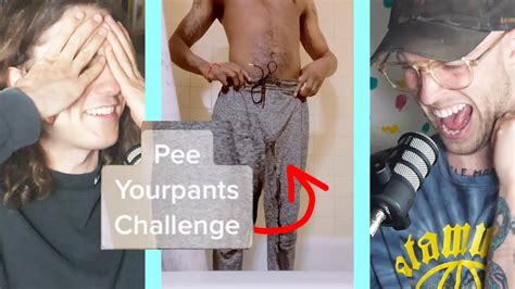 Pee Your Pants Challenge Wtf Tiktok Youtube