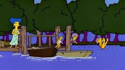 [the Simpsons] Marge Simpson Patty Bouvier And Selma Bouvier S Swimsuit Scenes Selma S Choice