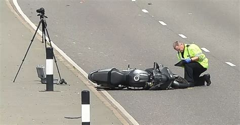 Two Arrested After Motorcyclist Dies In Horrific Road Crash Near Airport As Police Keep Open