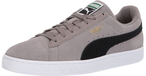 Puma Suede Classic Sneaker Charcoal Gray B For Men Lyst