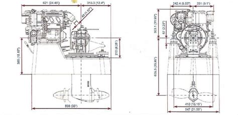 Motor Marino Nanni Diesel N321 Con Panel Motor Versión Saildrive