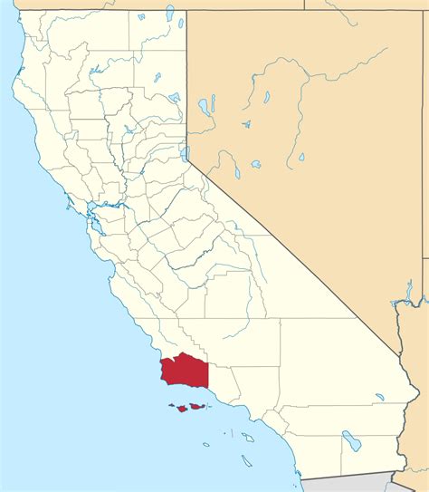 Santa barbara is a coastal city in santa barbara county, california, of which it is also the county seat. File:Map of California highlighting Santa Barbara County ...