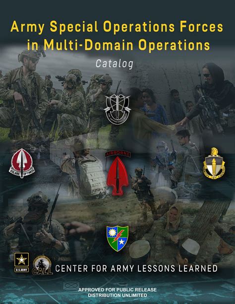 21 646 Army Special Operations Forces In Multi Domain Operations