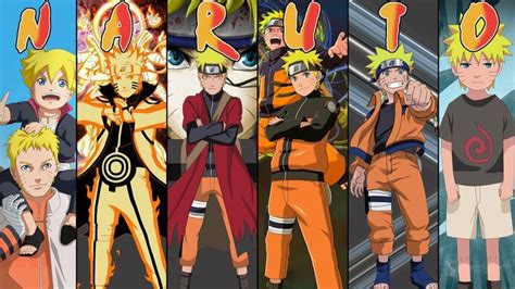 Evolution Anime Naruto Naruto Fan Art Naruto Uzumaki Shippuden