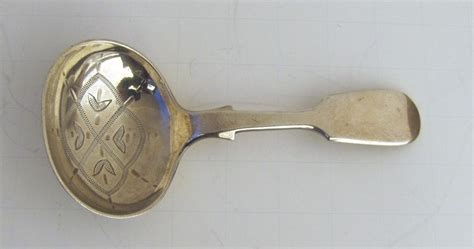 English Silver Plate Tea Caddy Spoon From Blacktulip On Ruby Lane
