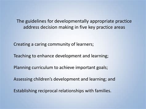 Ppt Creating Developmentally Appropriate And Rigorous Classrooms