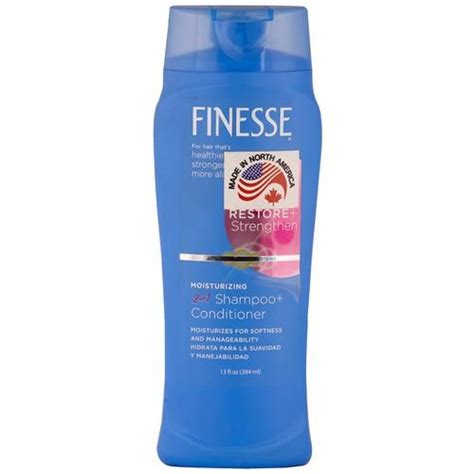 Buy Finesse Shampoo Conditioner Moisturizing 2 In 1 384 Ml Online At
