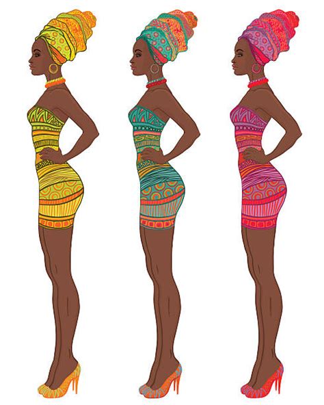 African Woman Clip Art Vector Images And Illustrations Istock