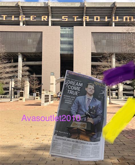 LSU Tigers Joe Burrow Heisman Winner The Advocate Newspaper Baton Rouge