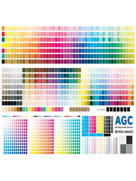 2021 Cmyk Color Chart Template Fillable Printable Pdf And Forms Handypdf