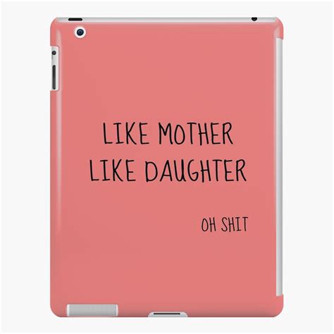 Like Mother Like Daughter Funny Mothers Funny Mothers Day Card