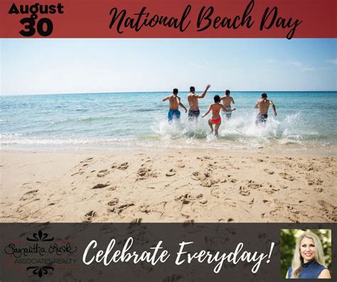 National Beach Day On August 30th Celebrates All The Sandy Beaches