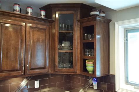 Tall Kitchen Cabinets With Glass Doors Glass Kitchen Cabinet Doors