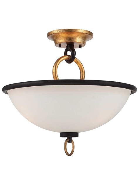 Inspired by an antique, our montpellier planters feature a beaded detail and elegant footed style. Parkdale Semi-Flush Mount Ceiling Light | House of Antique ...