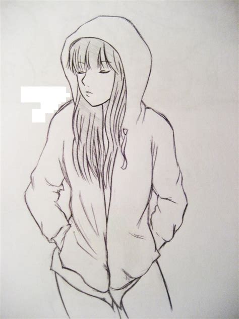 Fabric paint is permanent once it draw with fabric paint markers if you want to add detailed lines. Image - Hoodie Girl by xXTaiyouXx.jpg | Creepypasta Wiki ...