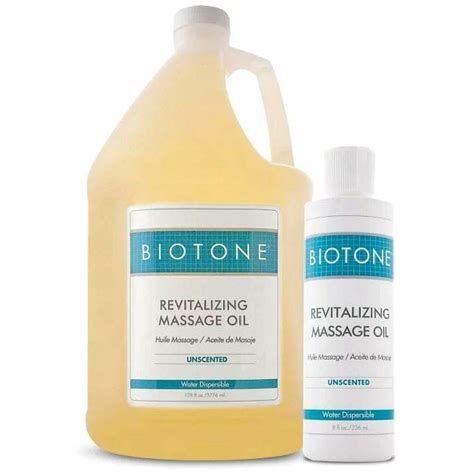 Biotone Revitalizing Massage Oil Unscented Chiro1source