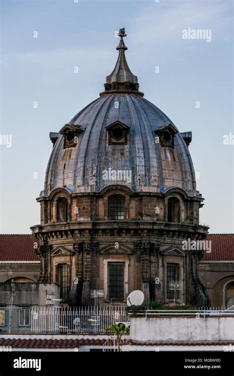 Duomos Church Dome Naples Italy Stock Photo Alamy