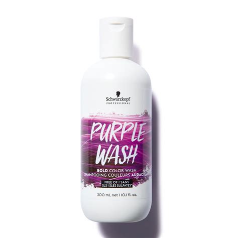 Also washing your finished project with 1/4 cup white vinegar or table salt will set the color to prevent bleeding. Shampooing Bold Color Wash 300 ml - Schwarzkopf ...
