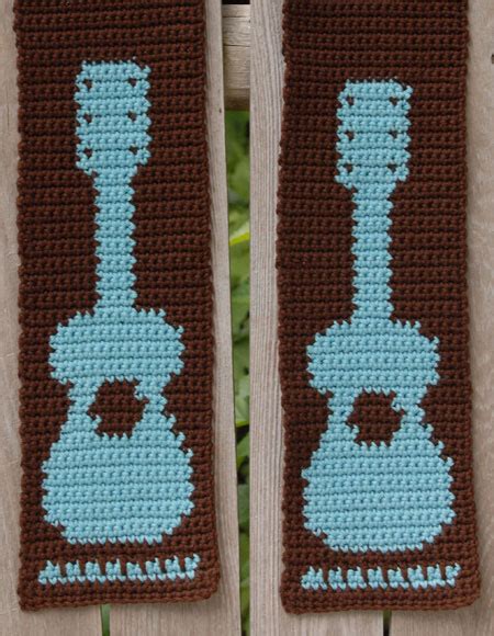Canvas guitars believe in keeping the traditional guitar shape and. Rockin' Guitar Crochet Scarf - Knitting Patterns and ...