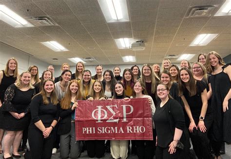 University Of Dayton Phi Sigma Rho Gamma Chapter Friendship Scholarship Encouragement